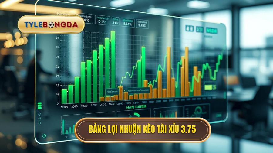 Bảng lợi nhuận kèo tài xỉu 3.75