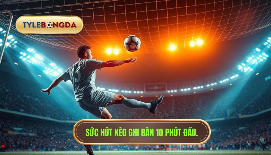 Sức hút kèo ghi bàn 10 phút đầu.