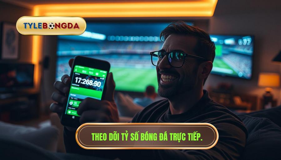1. Theo dõi tỷ số bóng đá trực tiếp.