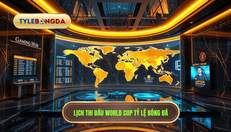 Lịch thi đấu World Cup TỶ LỆ BÓNG ĐÁ