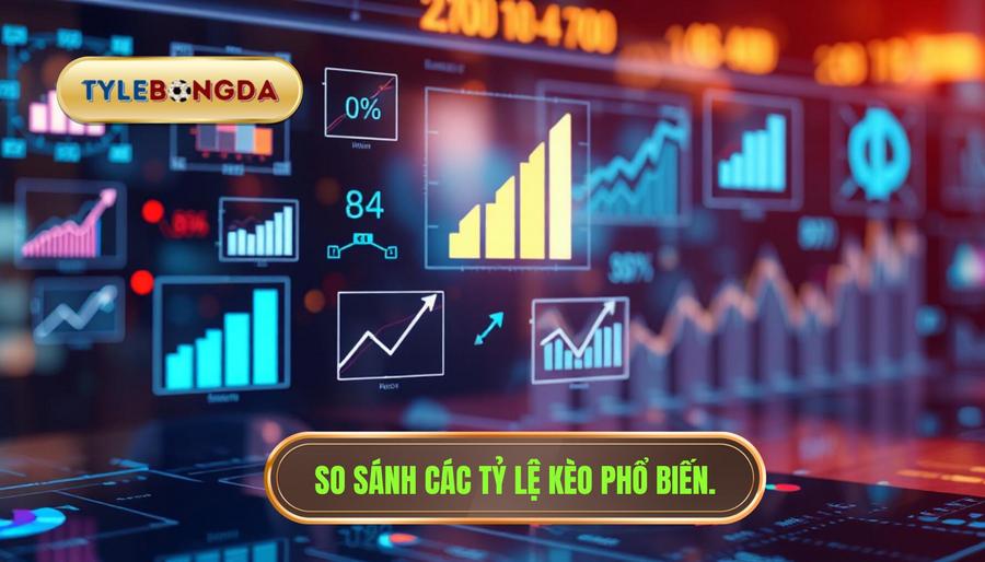 Các loại tỷ lệ kèo phổ biến cần so sánh